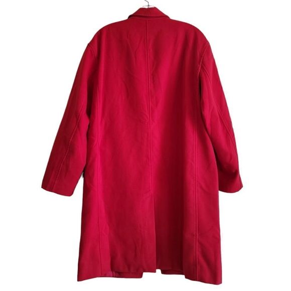 Shein Women's Red Peacoat Sz Large - Picture 5 of 9